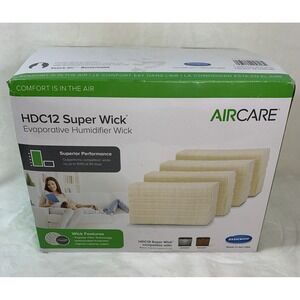Aircare‎ HDC12 Super Wick Evaporative Humidifier Filters Replacement 4 Pack